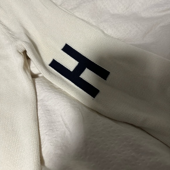 WHITE KNIT TOMMY HILFIGER VINTAGE CREWNECK XL UNISEX - Picture 10 of 10